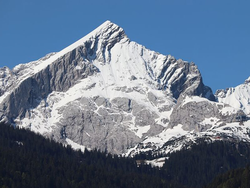 Bild von der Zugspitze